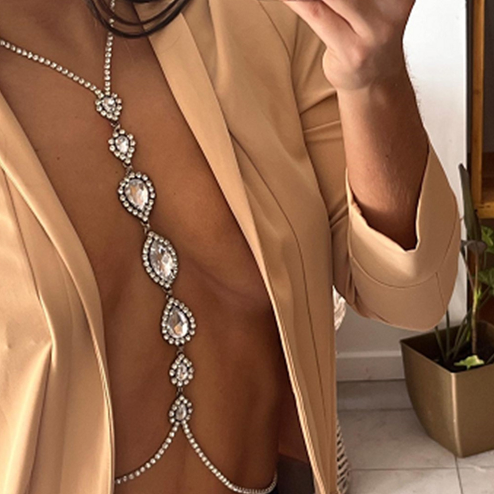 Collar de gota de agua Sexy a  - Body Jewelry Retainers reseña y precio