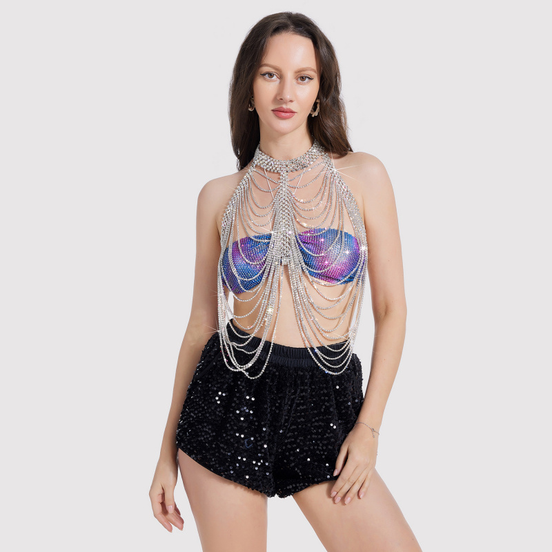 Cadena para el cuerpo para hom - Body Jewelry Necklace reseña y precio
