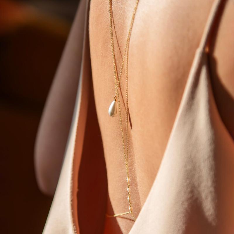 Collar de cadena con forma de  - Body Jewelry Necklace reseña y precio