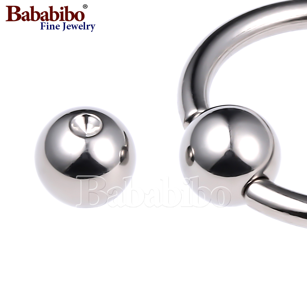 10 anillos de cuentas cautivas - Body Jewelry Replacement Ball reseña y precio