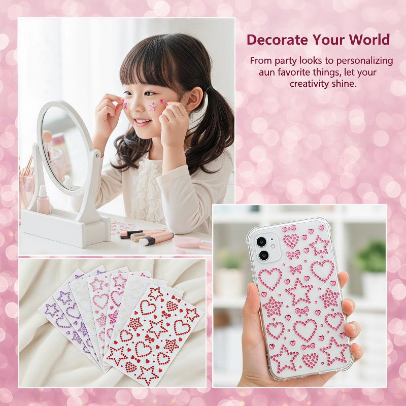 1 hoja de pegatinas autoadhesi - Body Jewelry For You reseña y precio