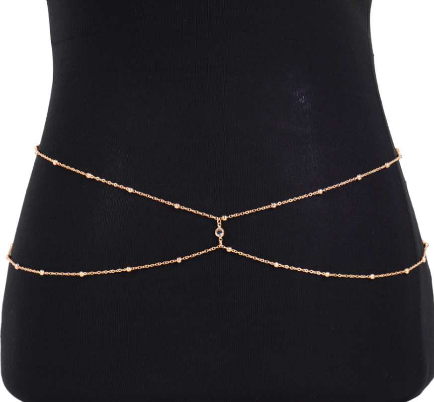 Cadenas de vientre con cuentas - Body Jewelry For You reseña y precio