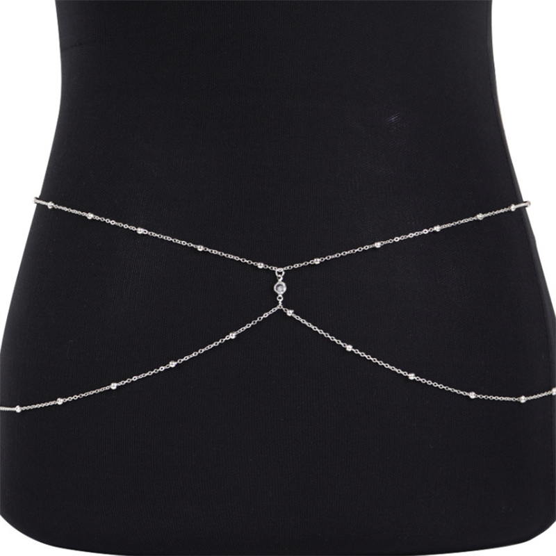 Cadenas de vientre con cuentas - Body Jewelry For You reseña y precio
