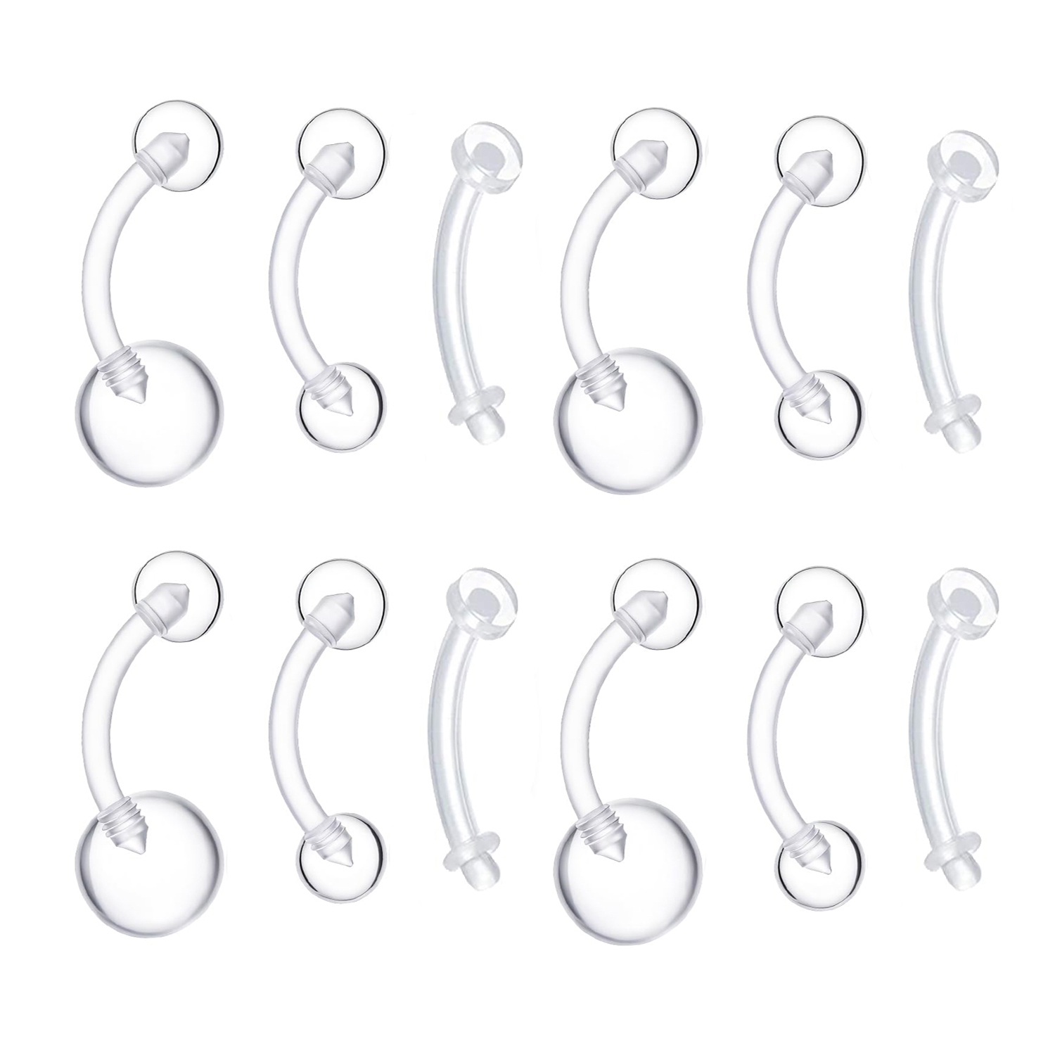 Anillos de botón de vientre de - Body Jewelry Retainers reseña y precio